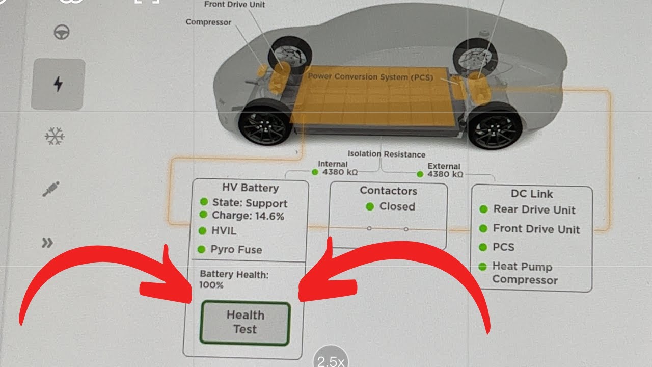 How to See Tesla Battery Health