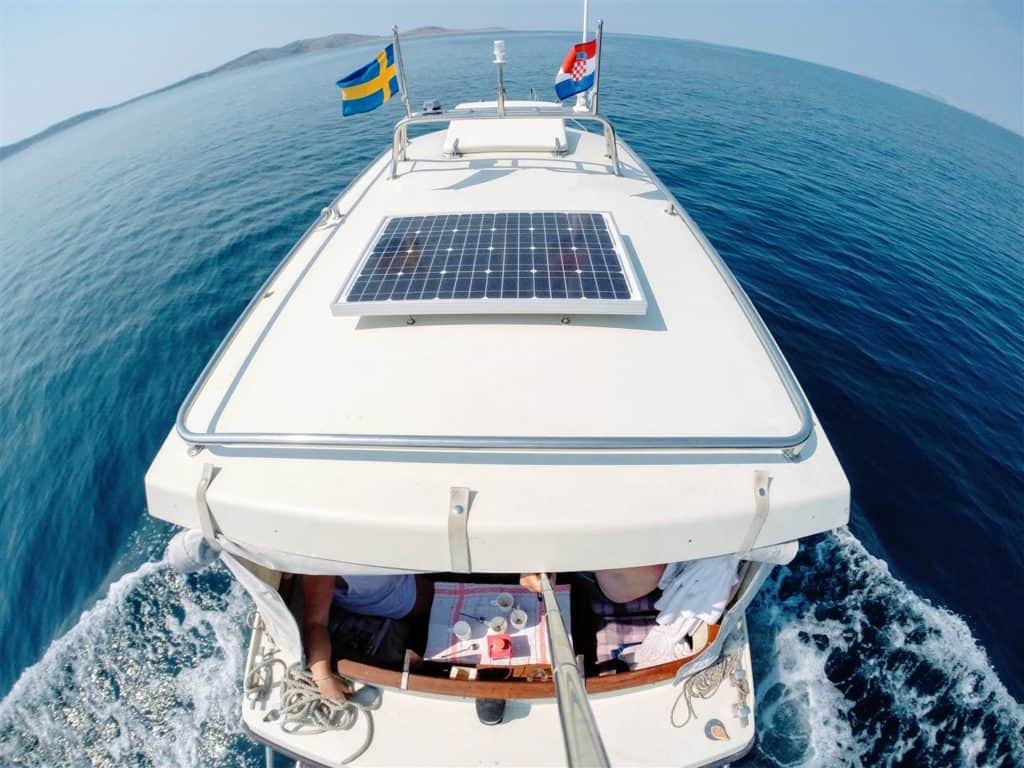 Solar Charging Boat Battery